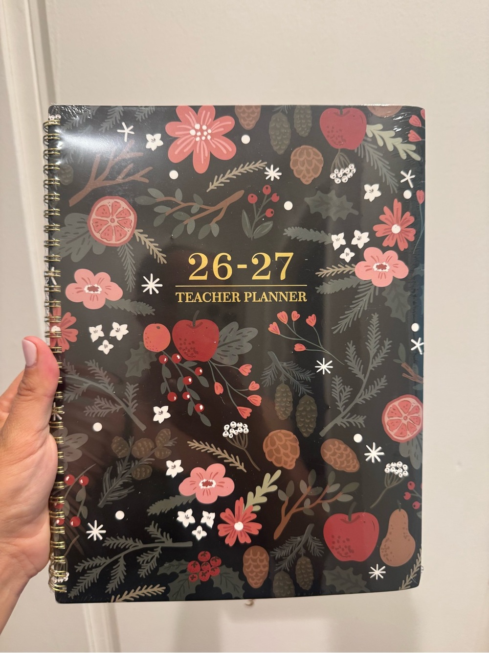 NWT 26-27 Floral Teacher Planner and Teacher Lesson Planbook